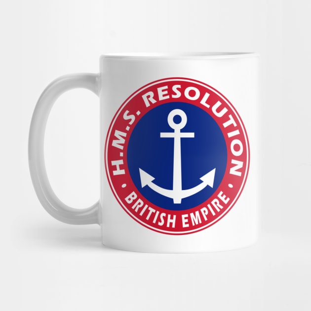 H.M.S. Resolution by Lyvershop